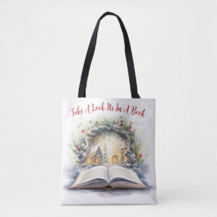 Schau es dir an, es steht in einem Buch Tasche