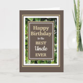 Schau! Glückliche Geburtstagskarte Dankeskarte (Vorderseite)