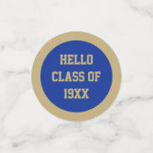 Schau! Klasse Wiedersehen-Tabelle Konfetti (Klein Vorderseite)