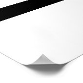 Schau links lustiger Poster (Ecke)