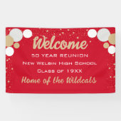 Schau mal! Fun Confetti Class Wiedersehen-Banner Banner (Horizontal)