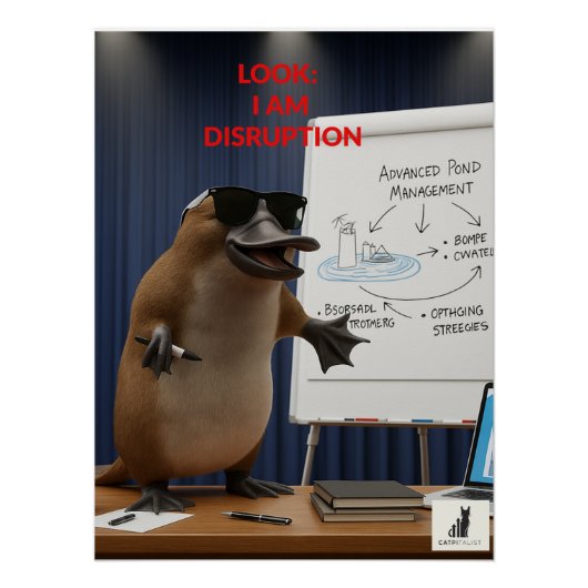 Schau mal, ich störe mich poster (Vorderseite)