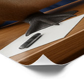 Schau mal, ich störe mich poster (Ecke)