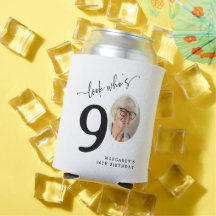 Schau mal, wer 90 ist! Modernes 90. Geburtstagsfot
