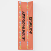 Schau mal, wer ein Baby hat! Banner (Vertikal)