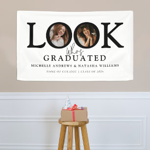 Schau mal, wer graduiert hat Foto Gemeinsame Absch Banner