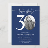 Schau mal, wer ist 30 | Einladung der Marine zum 3 (Vorderseite)