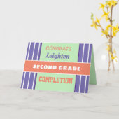 Schau! Maßgeschneiderte Abschlusskarte der zweiten Karte (Gelbe Blume)