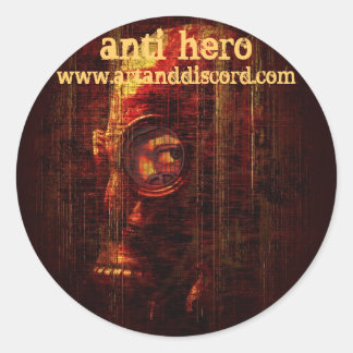 Schau mir auf dem Augensticker nach Runder Aufkleber