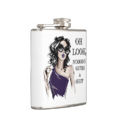 Schau, niemand kümmert sich um flachmann (Rechts)