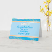 Schau! Phantastische Report Card Glückwunsch! Karte (Gelbe Blume)