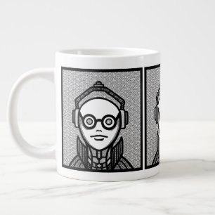 Schau Sie in Shades Design Jumbo-Tasse