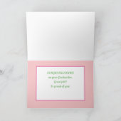 Schau! Vergnügen Sie sich mit dem Abschluss! Karte (Innenseite)