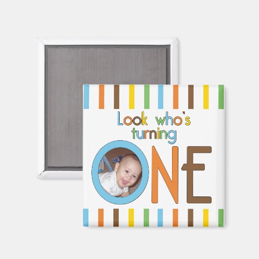 Schau, wer einen umdreht magnet (Vorderseite/Rückseite)