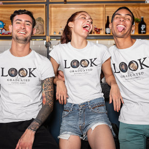 Schau, wer graduiert hat Foto Abschluss T-Shirt