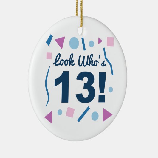 Schau, wer ist 13 keramikornament (Rechts)