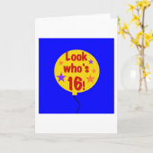 Schau, wer ist 16 karte (Gelbe Blume)