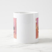 Schau Wochenende hier her Jumbo-Tasse (Vorderseite)