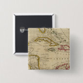 Schaubild der Westindischen Inseln 3 Button (Vorne & Hinten)