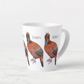 Schaubild des tragopanischen Cartoon von Cabot Milchtasse (Rechte Ecke)