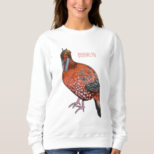Schaubild des tragopanischen Cartoon von Cabot Sweatshirt