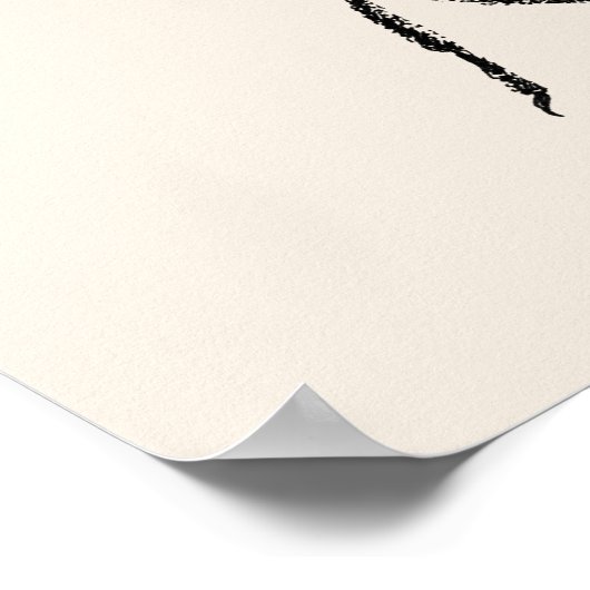 Schaubild II Poster (Ecke)