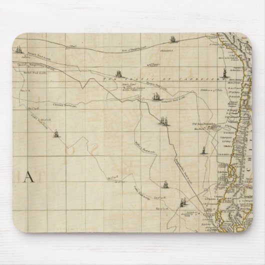 Schaubild mit dem größten Teil Mousepad (Vorne)