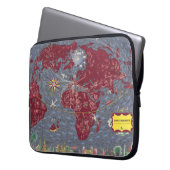 Schaublätter 1-8: Air France Laptopschutzhülle (Vorderseite Links)