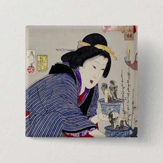 Schauen, als ob sie will, um zu ändern: Der Button (Vorderseite)