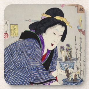 Schauen, als ob sie will, um zu ändern: Der Getränkeuntersetzer