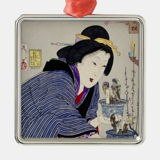 Schauen, als ob sie will, um zu ändern: Der Silbernes Ornament (Vorne)