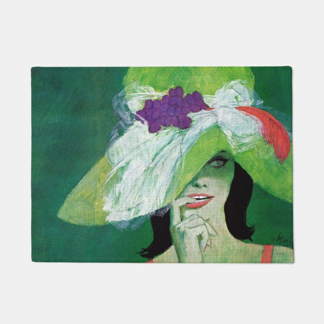 Schauen der anderen Weise Fußmatte (Vorderseite)