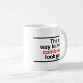 Schauen des guten Comic ohne! Tasse (VorderseiteRechts)
