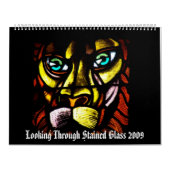Schauen durch Buntglas 2009 Kalender (Titelbild)