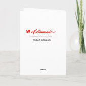 Schauen gut auf Geburtstag Karte (Rückseite)