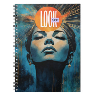 Schauen Notebook-Journal Notizblock