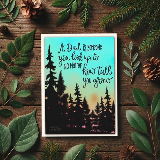 Schauen Sie auf die Inspirivity Card des Vaters Va Karte