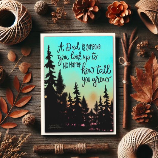 Schauen Sie auf die Inspirivity Card des Vaters Va Karte