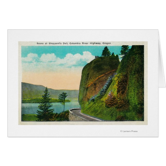 Schauen Sie bei Shepperd Dell auf dem Columbia Riv (Vorderseite (Horizontal))