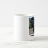 Schauen Sie, bevor Sie springen Kaffeetasse (Mittel)