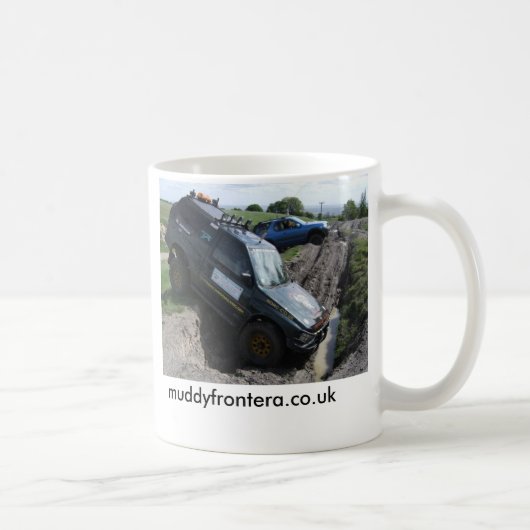 Schauen Sie, bevor Sie springen Kaffeetasse (Rechts)