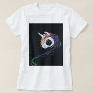 Schauen Sie! Ein hässliches ein-gehörntes T-Shirt