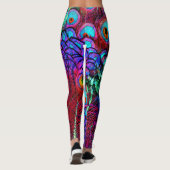 Schauen Sie genau zu. Leggings (Rückseite)