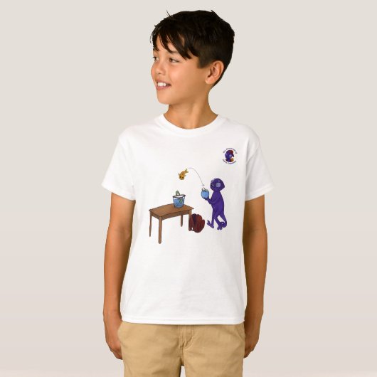 Schauen Sie, ich sind ein fliegender Fisch T-Shirt (Vorne ganz)