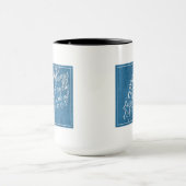 Schauen Sie immer auf der Sonnenseite des Lebens Tasse (Zentrum)