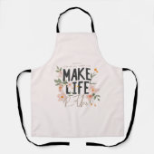 Schauen Sie immer auf die rechte Seite. Schürze (Vorderseite)