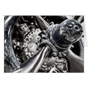 Schauen Sie in einen Propeller