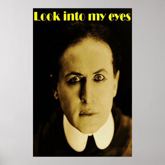 Schauen Sie in meine Augen - Houdini Poster (Vorne)