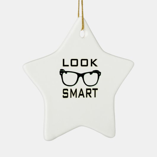 Schauen Sie intelligent Keramik Ornament (Rechts)