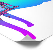 Schauen Sie, lesen Sie ein Buchposter Poster (Ecke)